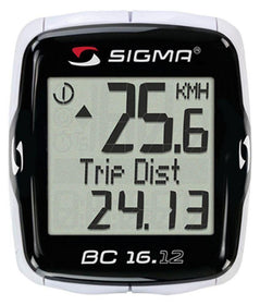 Sigma Sport Bc 16.12 Wired Bicycle Speedometer - MADOVERBIKING