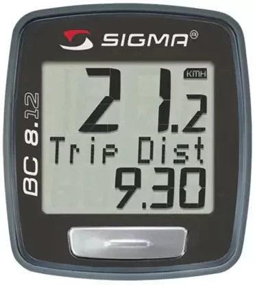 Load image into Gallery viewer, Sigma Sport Bc 8.12 Wired Bicycle Speedometer - MADOVERBIKING
