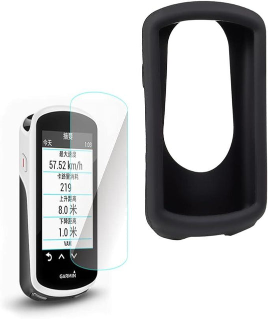 Silicone Case for Garmin Edge 1030/1030+/1040/1040+ with Screen Protector (GPS Computer Accessories)