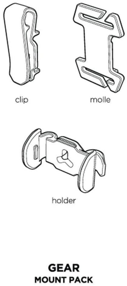 Load image into Gallery viewer, Smart Cliq Gear Mount Pack - MADOVERBIKING
