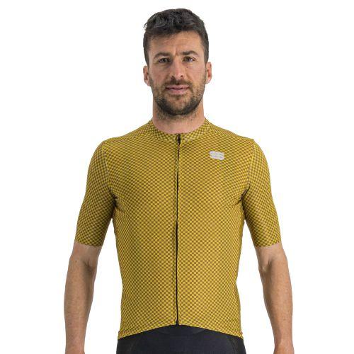 Sportful Checkmate Mens Cycling Jersey (Chilli Red Malives)