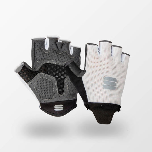 Sportful Mens Cycling Gloves - Air (White) - MADOVERBIKING