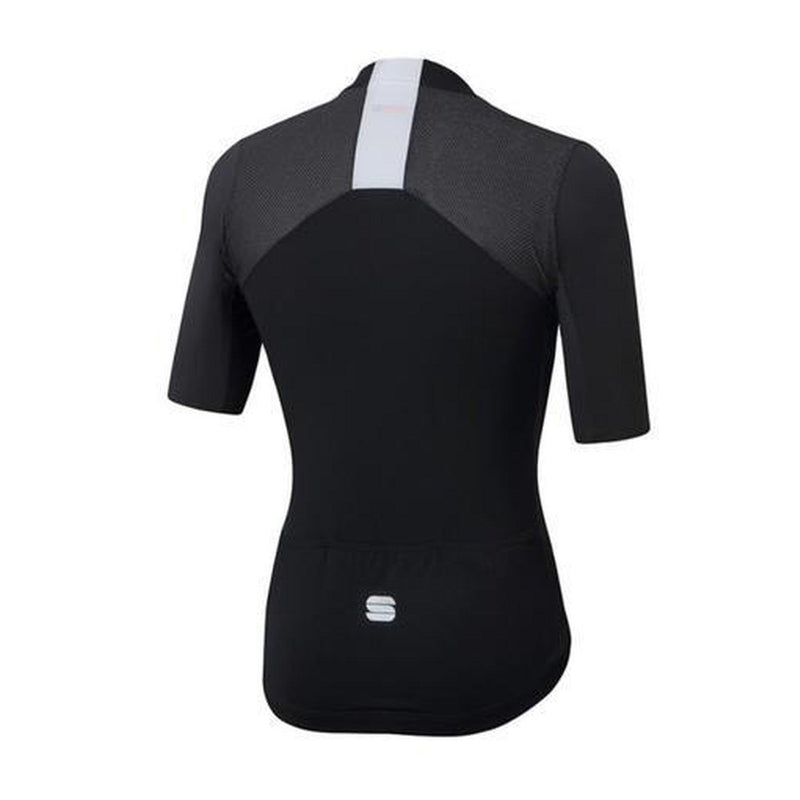 Load image into Gallery viewer, Sportful Striker Mens Cycling Jersey (Black/White) - MADOVERBIKING
