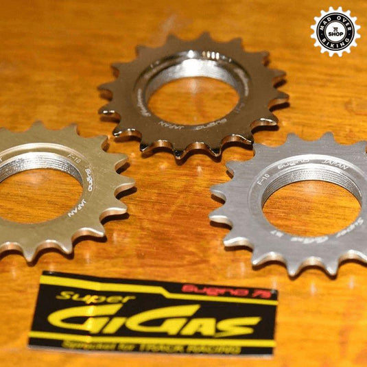 Sugino Track Cogs Gigas Alloy Silver 15-T - MADOVERBIKING