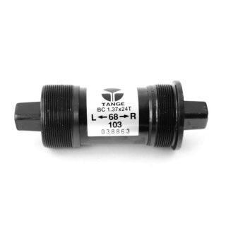 Load image into Gallery viewer, Tangeseiki Square Tapered Bottom Bracket Ln-3912 Steel Axle, Steel Body Black Edp And Cups, Steel Bearings - MADOVERBIKING
