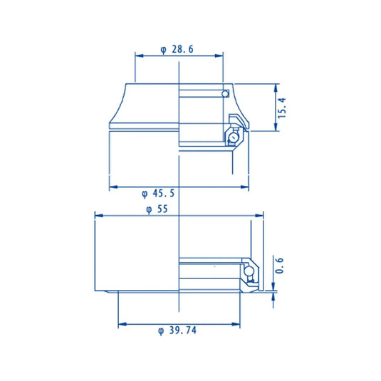 TANGESEIKI TECHNOGLIDE IS245 FULLY INTEGRATED HEADSET | IS24/IS55 - MADOVERBIKING