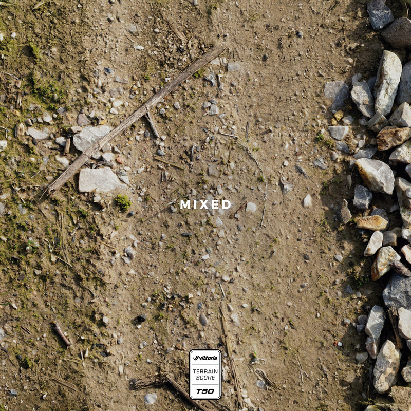 Load image into Gallery viewer, VITTORIA TERRENO T50 | MIXED GRAVEL ENDURANCE TYRE (700x45c) - MADOVERBIKING
