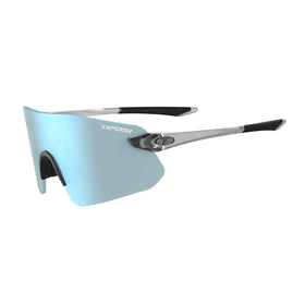 Tifosi Vogel SL Sunglasses - Crystal Smoke Smoke Bright Blue - MADOVERBIKING