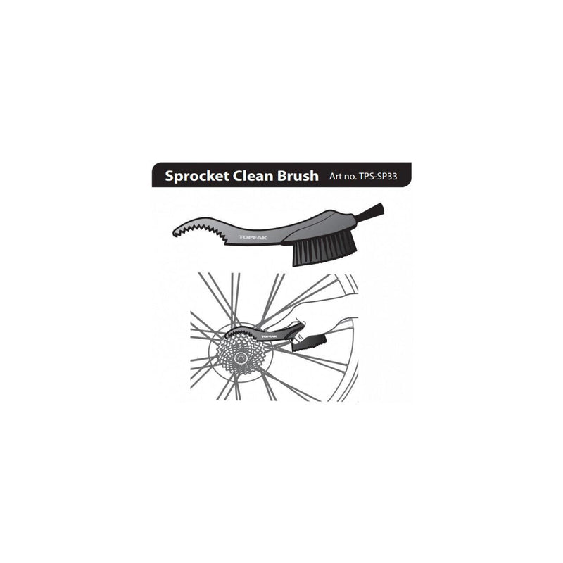 Load image into Gallery viewer, Topeak Sprocket Clean Brush
