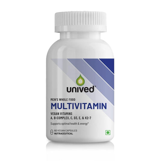 Unived Wholefood Multivitamin Mens 60 Caps - MADOVERBIKING