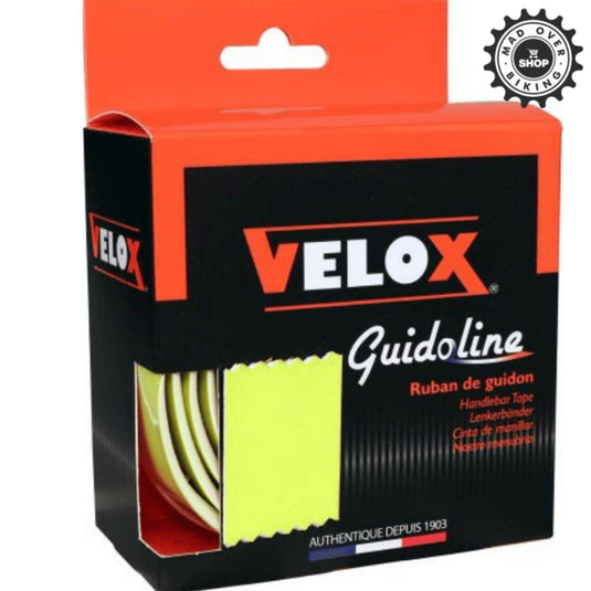 Velox Guidoline Handle Bar Tape (High Grip Comfort 3.5Mm) Fluo Yellow - MADOVERBIKING
