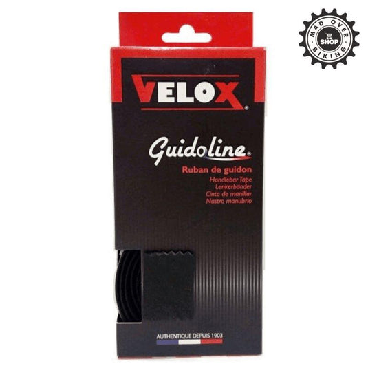 Velox Guidoline® Maxi Cork Handlebar Tape (Black) - MADOVERBIKING