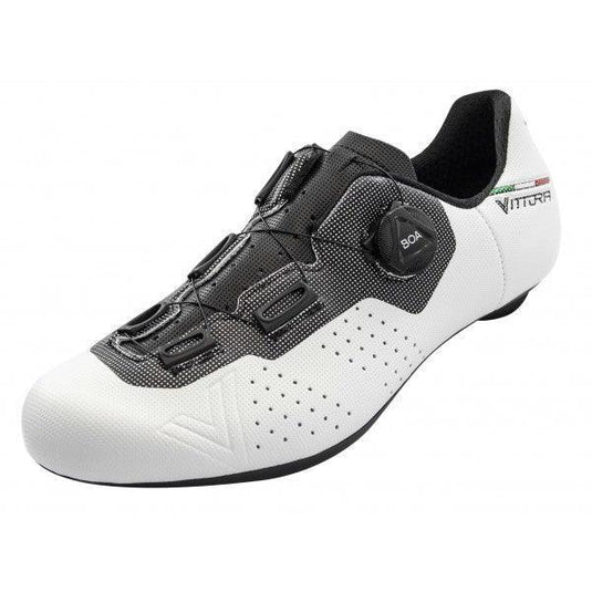 Vittoria Alise Road Cycling Shoes (White/Black)