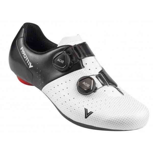 Load image into Gallery viewer, Vittoria Veloce Road Cycling Shoes (Black/White) - MADOVERBIKING
