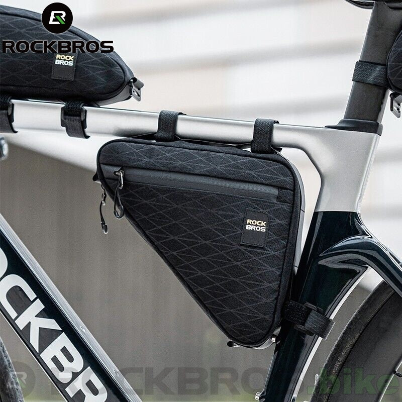 Load image into Gallery viewer, Bike Packing Bags Combo | Three Bag Set for Frame, Top Tube &amp; Saddle ROCKBROS MADOVERBIKING
