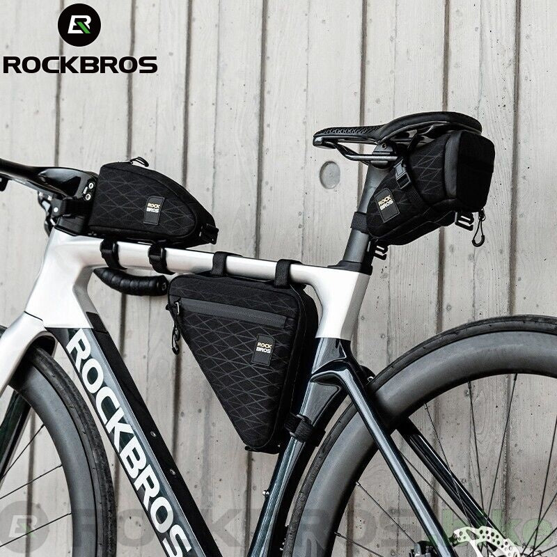 Load image into Gallery viewer, Bike Packing Bags Combo | Three Bag Set for Frame, Top Tube &amp; Saddle ROCKBROS MADOVERBIKING
