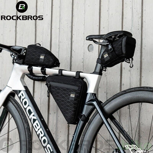 Bike Packing Bags Combo | Three Bag Set for Frame, Top Tube & Saddle ROCKBROS MADOVERBIKING