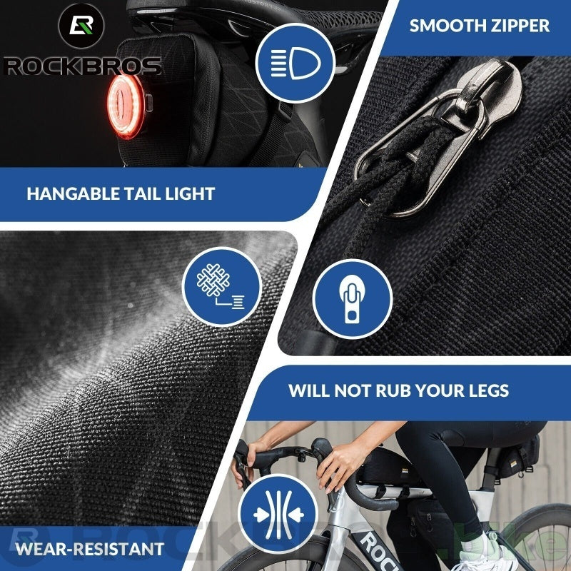 Load image into Gallery viewer, Bike Packing Bags Combo | Three Bag Set for Frame, Top Tube &amp; Saddle ROCKBROS MADOVERBIKING
