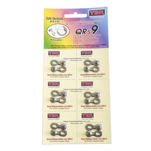 Ybn Qrs9 Chain Missing Link Connectors