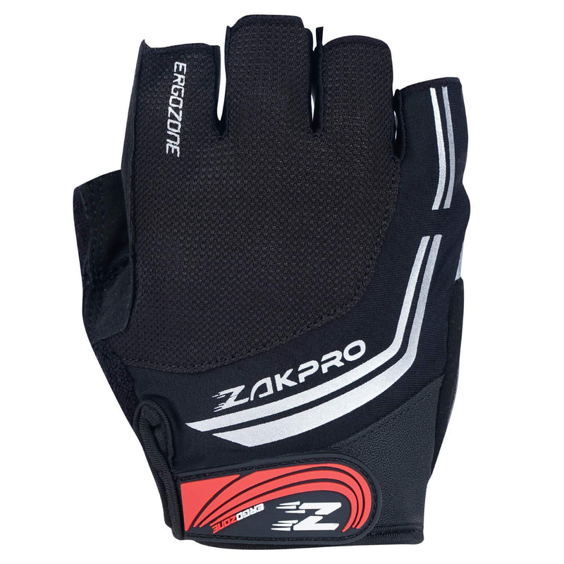 Load image into Gallery viewer, ZAKPRO Cycling Gloves - Hybrid Series - (Black) - MADOVERBIKING
