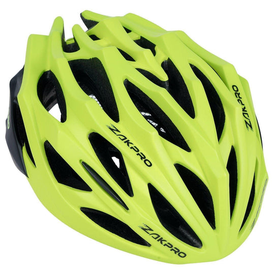 ZAKPRO Inmold Cycling Helmet - Signature Series (Fluorescent Green)