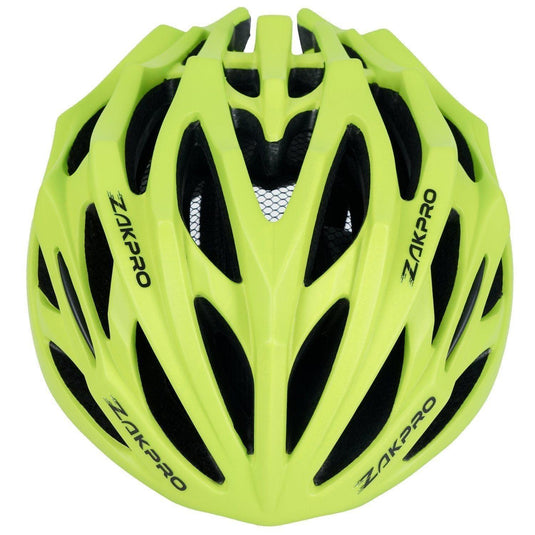 ZAKPRO Inmold Cycling Helmet - Signature Series (Fluorescent Green)