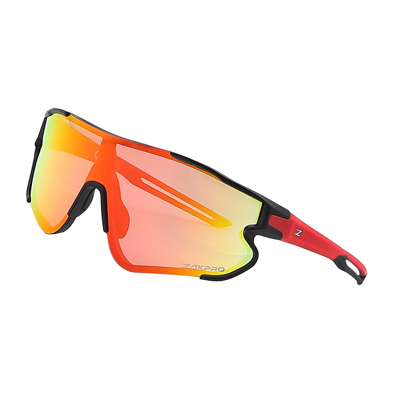 Load image into Gallery viewer, ZAKPRO Professional Outdoor Sports Cycling Sunglasses (Bright Red) - MADOVERBIKING
