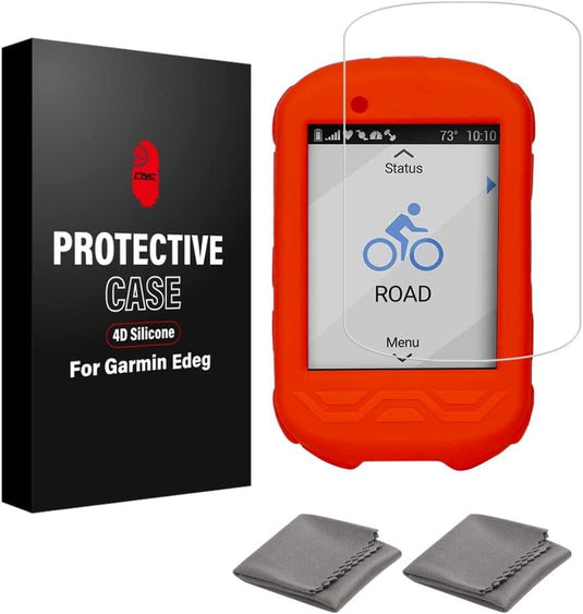Silicone Case for Garmin Edge 530/540 with Screen Protector (GPS Computer Accessories) - MADOVERBIKING